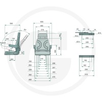 GRANIT Górna część siedzenia 240920065 - Sklep PoltechParts