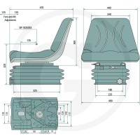GRANIT Siedzenie 240920044 - Sklep PoltechParts