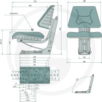 GRANIT Siedzenie 24000079 - Sklep PoltechParts