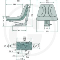 GRANIT Siedzenie 24000031 - Sklep PoltechParts