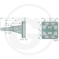 Scharmüller Ucho zaczepu 77700654410 - Sklep PoltechParts