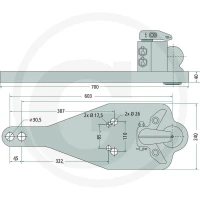 Walterscheid Płyta nośna 770KBA8310XL - Sklep PoltechParts