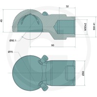 Walterscheid Kopuła K50 770ZKK50-30X2 - Sklep PoltechParts