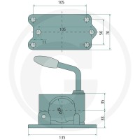 GRANIT Uchwyt zaciskowy 14270560 - Sklep PoltechParts