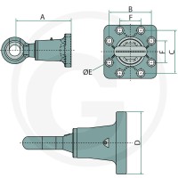 Walterscheid Ucho zaczepu 770ZO5160RD - Sklep PoltechParts