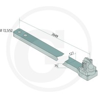 Walterscheid Belka kulowa 770KBA8848WO - Sklep PoltechParts