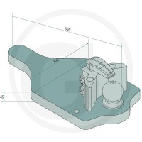 Walterscheid Płyta nośna 770KBAU8345-600 - Sklep PoltechParts