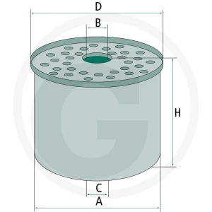 GRANIT Filtr paliwa 8001015