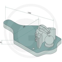 Walterscheid Płyta nośna 770KBAU8345-1000 - Sklep PoltechParts