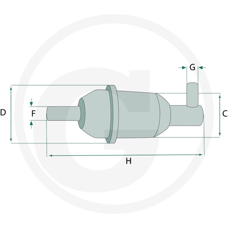 GRANIT Filtr paliwa 8001000 - Sklep PoltechParts