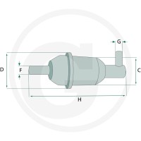 GRANIT Filtr paliwa 8001000 - Sklep PoltechParts