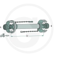 Walterscheid Wał przegubowy 395800068 - Sklep PoltechParts