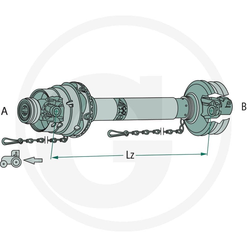 Walterscheid Wał przegubowy 395610151 - Sklep PoltechParts