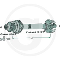 Walterscheid Wał przegubowy 395610151 - Sklep PoltechParts