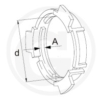 Walterscheid Pierścień ślizgowy 395342315 - Sklep PoltechParts