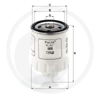 MANN FILTER Filtr paliwa 565PL50.1 - Sklep PoltechParts