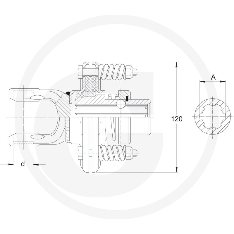 Walterscheid Sprzęgło cierne 395367664 - Sklep PoltechParts
