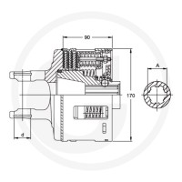 Walterscheid Sprzęgło cierne 395386185 - Sklep PoltechParts