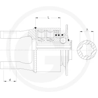 Walterscheid Grzechotka gwiaździsta 395363530 - Sklep PoltechParts