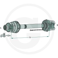 Walterscheid Wał przegubowy 395692169 - Sklep PoltechParts
