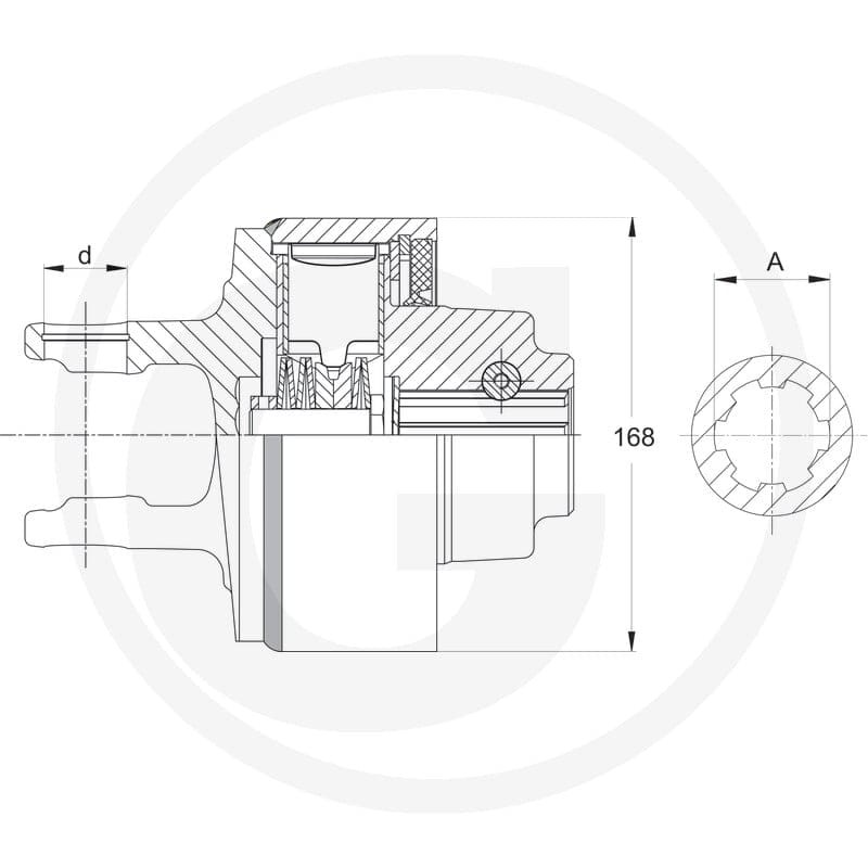 Walterscheid Sprzęgło krzywkowe 395693368 - Sklep PoltechParts