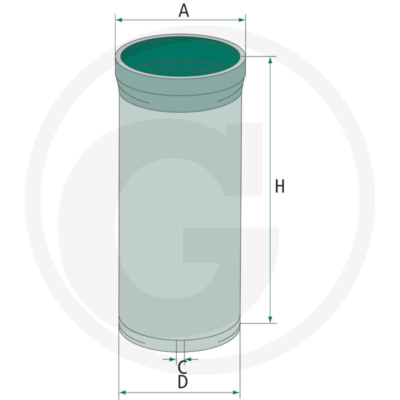MANN FILTER Filtr powietrza 565CF830 - Sklep PoltechParts