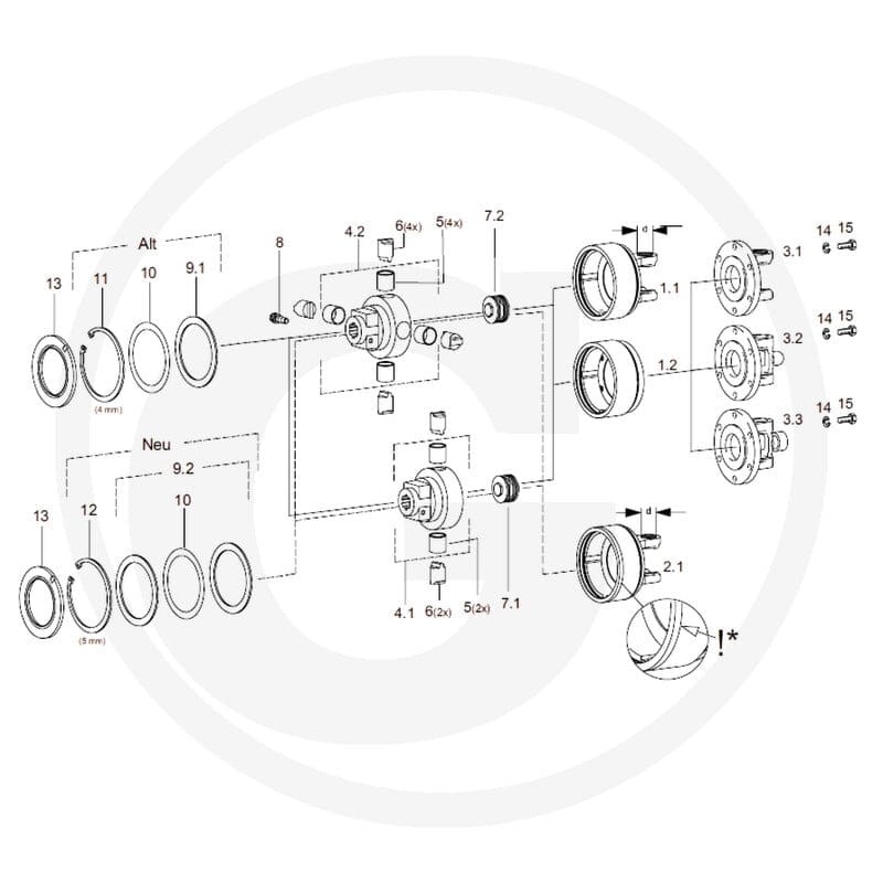Walterscheid Obudowa sprzęgła 395600902 - Sklep PoltechParts