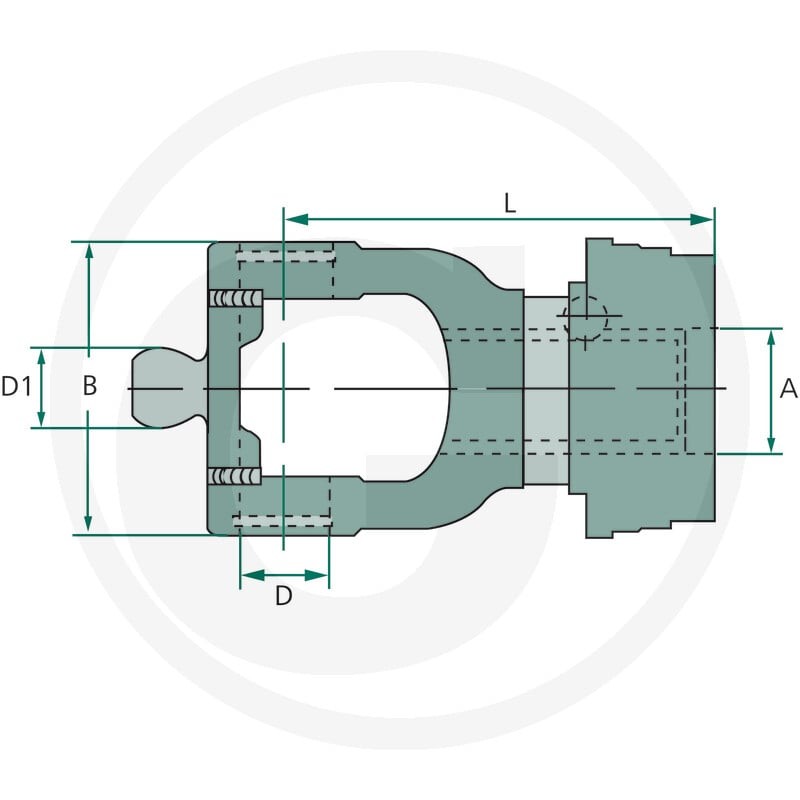 Walterscheid Widełki wciskowe 395366786 - Sklep PoltechParts