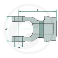 Walterscheid Widełki QS 395366798 - Sklep PoltechParts