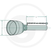 Walterscheid Połowa osłony wału 395368616 - Sklep PoltechParts