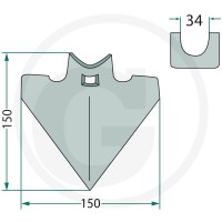 GRANIT Gęsiostopka 1801.KH2 - Sklep PoltechParts