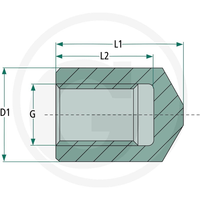Walterscheid Mufa do przyspawania 395306215 - Sklep PoltechParts