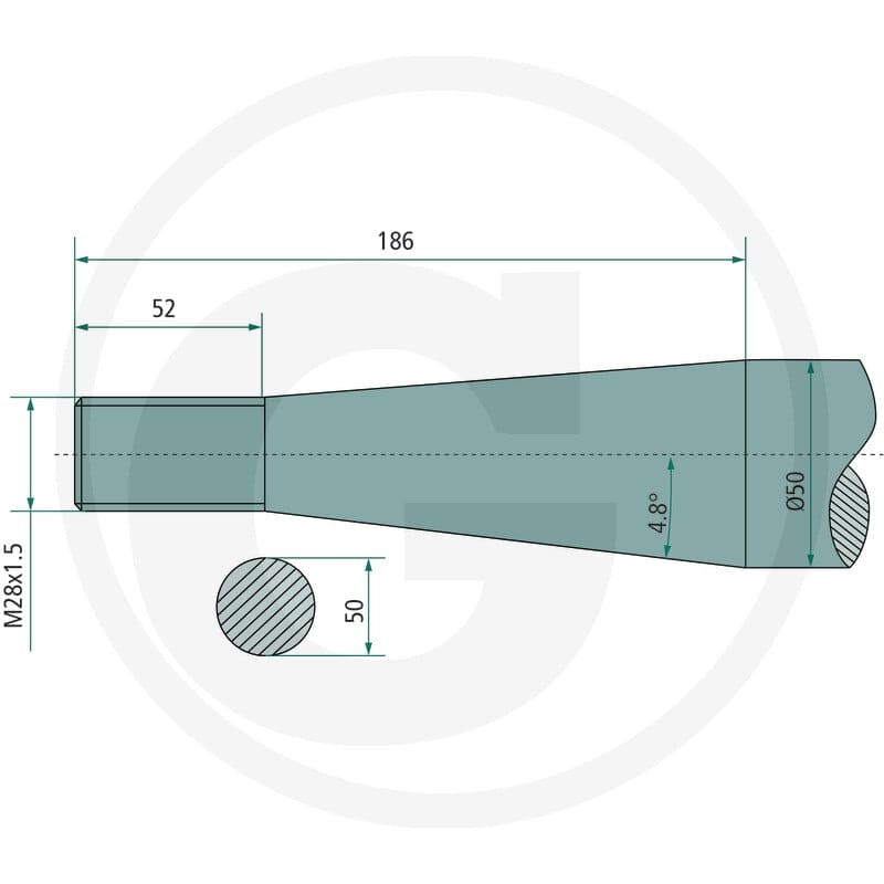 SHW Ząb 43014002803 - Sklep PoltechParts