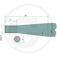 SHW Ząb 43014002803 - Sklep PoltechParts
