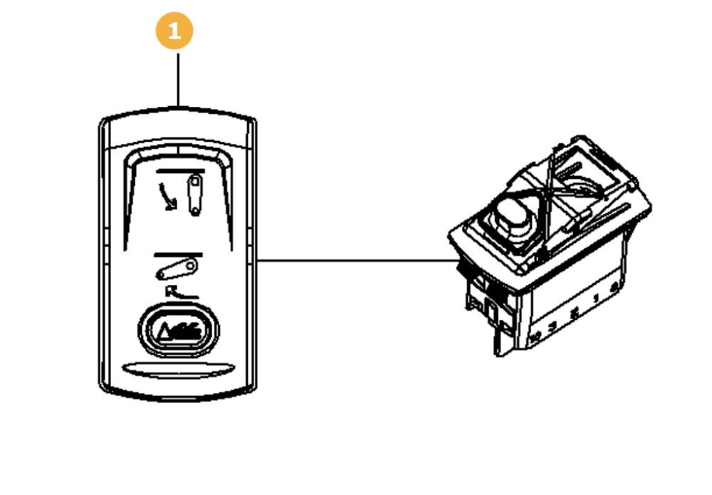 Przełącznik kołyskowy