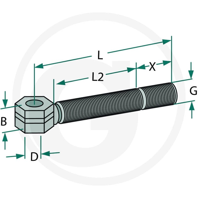 Walterscheid Głowica drążkowa 395308767 - Sklep PoltechParts