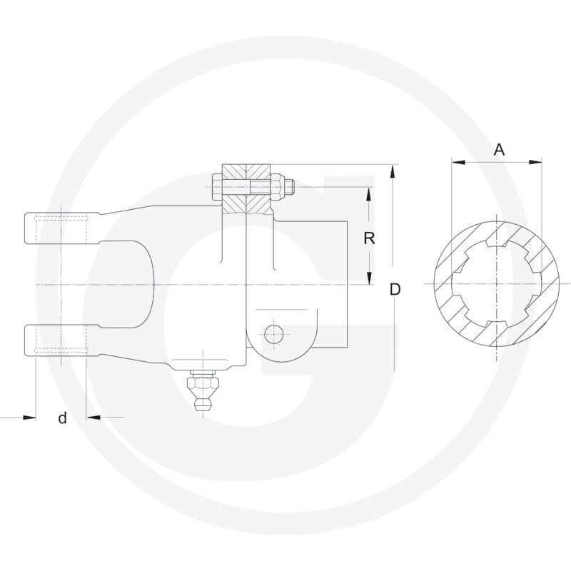 Walterscheid Sprzęgło ze sworzniem ścinanym 395325155 - Sklep PoltechParts