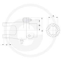 Walterscheid Sprzęgło ze sworzniem ścinanym 395325155 - Sklep PoltechParts