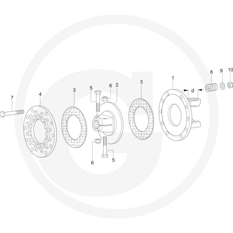 Walterscheid Piasta 395338221 - Sklep PoltechParts