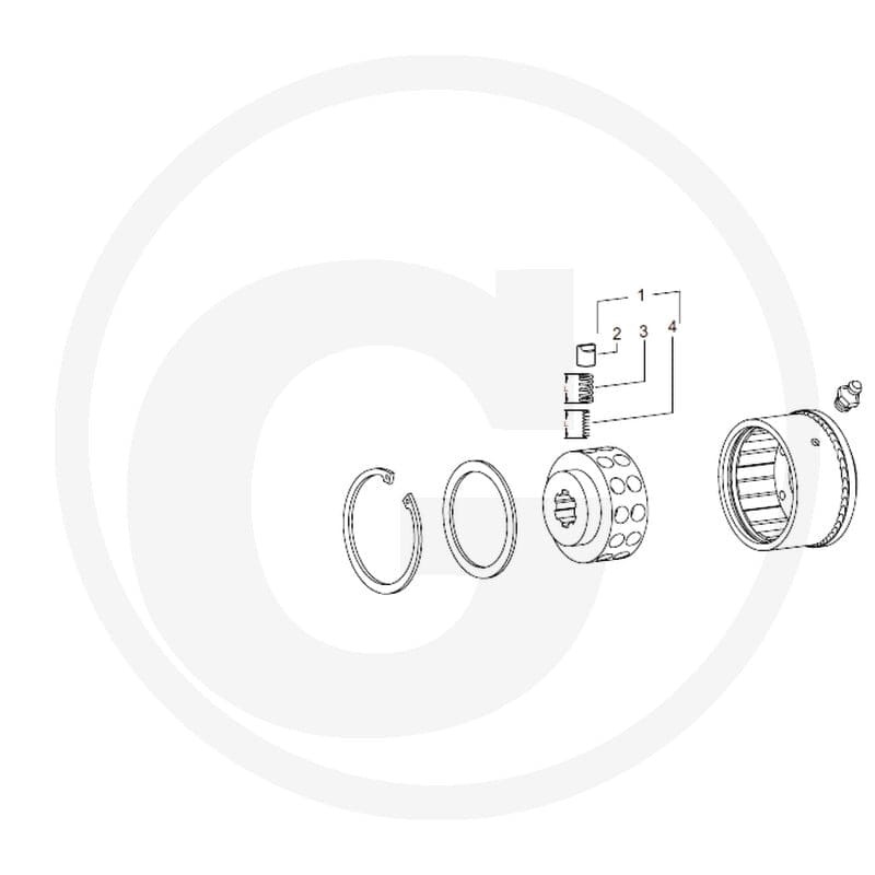 Walterscheid Sprężyna dociskowa 395043439 - Sklep PoltechParts