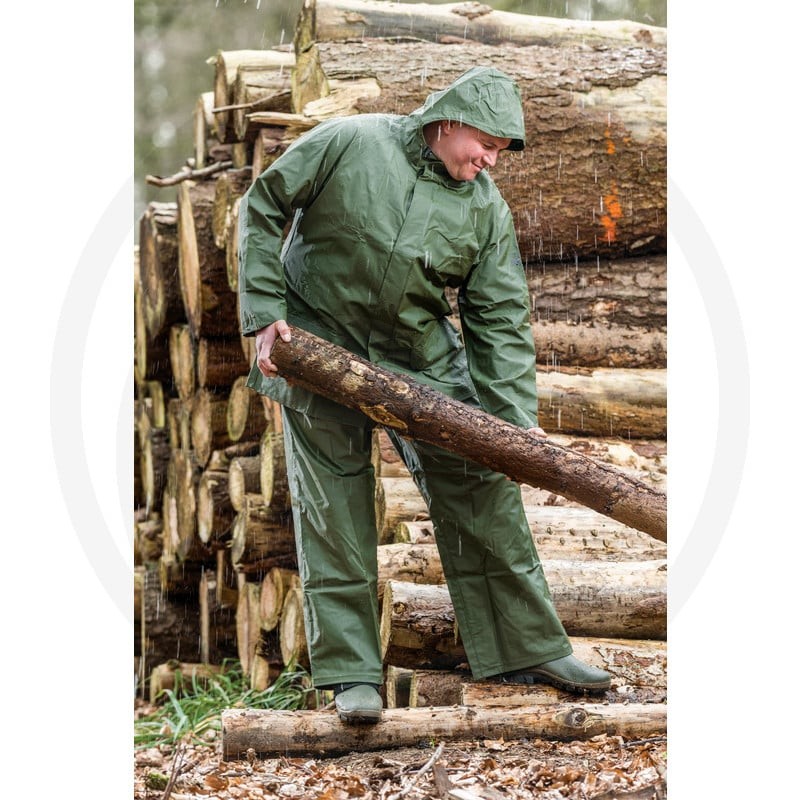 HellyHansen Kurtka przeciwdeszczowa oliwkowa 52471224-XL