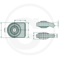 Walterscheid Głowica przegubu kulowego 395309303 - Sklep PoltechParts