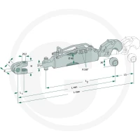 Walterscheid Łącznik górny hydrauliczny 395309534 - Sklep PoltechParts