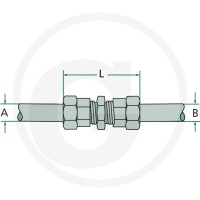 GRANIT Złącze gwintowane przelotowe 82770012 - Sklep PoltechParts