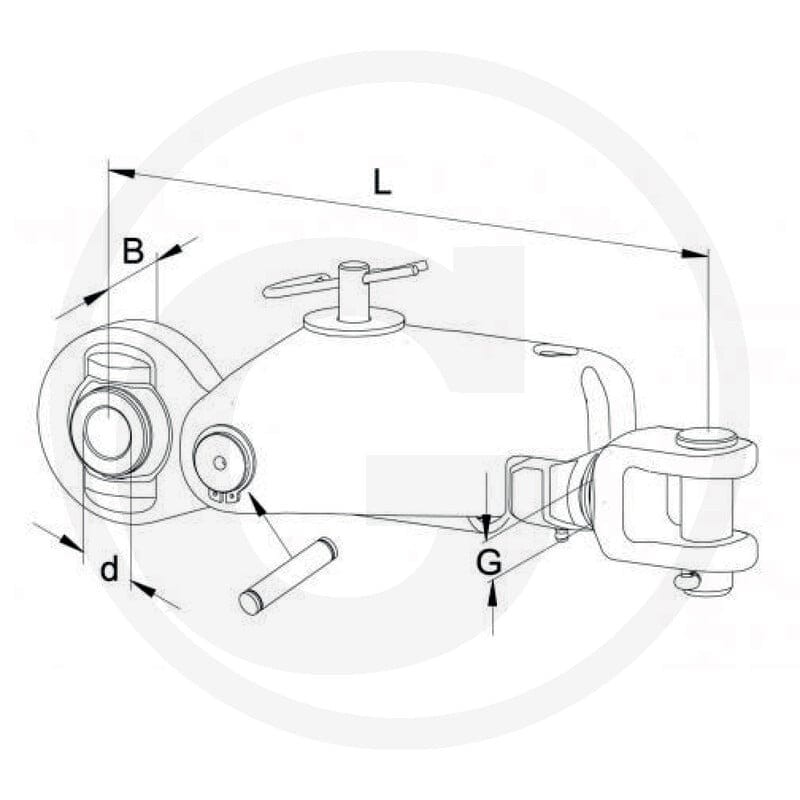Walterscheid Stabilizator mechaniczny 395205494 - Sklep PoltechParts
