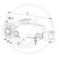 Walterscheid Stabilizator mechaniczny 395205494 - Sklep PoltechParts