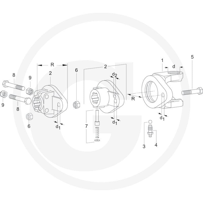 Walterscheid Widełki 395333293 - Sklep PoltechParts