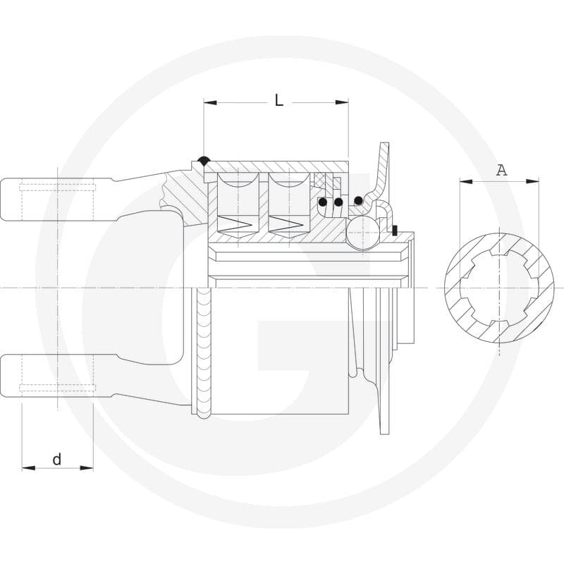 Walterscheid Grzechotka gwiaździsta 395361420 - Sklep PoltechParts