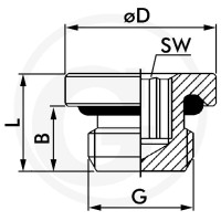 GRANIT F-VIS-3/8-MSv Śruba zamykająca 60612775008 - Sklep PoltechParts