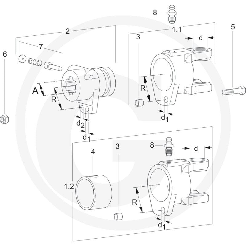 Walterscheid Widełki 395333285 - Sklep PoltechParts